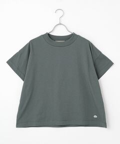 LOGEMENT DE CLAIRE / ロジュモンドクレール カットソー | モックネックショートスリーブTシャツ