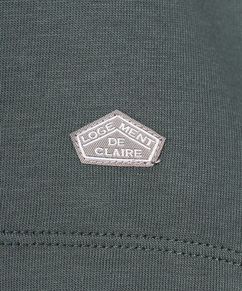 LOGEMENT DE CLAIRE / ロジュモンドクレール カットソー | モックネックショートスリーブTシャツ | 詳細6