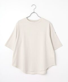 LOGEMENT DE CLAIRE / ロジュモンドクレール カットソー | クルーネックラウンドヘムTシャツ