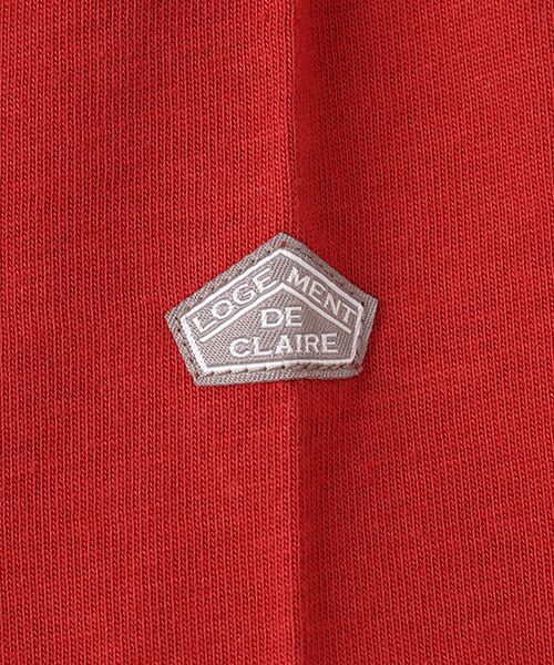 LOGEMENT DE CLAIRE / ロジュモンドクレール カットソー | クルーネックラウンドヘムTシャツ | 詳細1