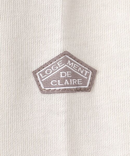 LOGEMENT DE CLAIRE / ロジュモンドクレール カットソー | クルーネックラウンドヘムTシャツ | 詳細2