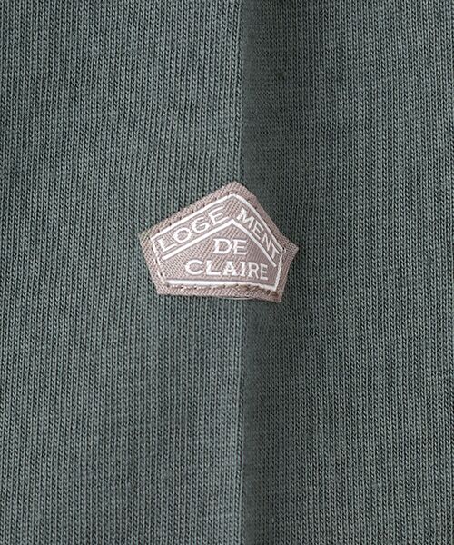 LOGEMENT DE CLAIRE / ロジュモンドクレール カットソー | クルーネックラウンドヘムTシャツ | 詳細6