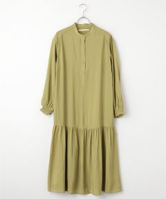 LOGEMENT DE CLAIRE / ロジュモンドクレール ロング・マキシ丈ワンピース | 【モダールエステルクレープ切替ワンピース】