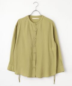 LOGEMENT DE CLAIRE / ロジュモンドクレール シャツ・ブラウス | 【モダールエステルクレープドロストシャツ】