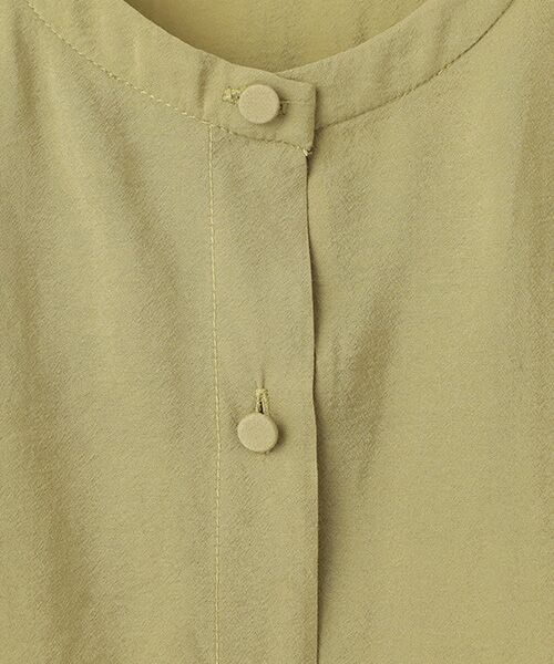 LOGEMENT DE CLAIRE / ロジュモンドクレール シャツ・ブラウス | 【モダールエステルクレープドロストシャツ】 | 詳細1