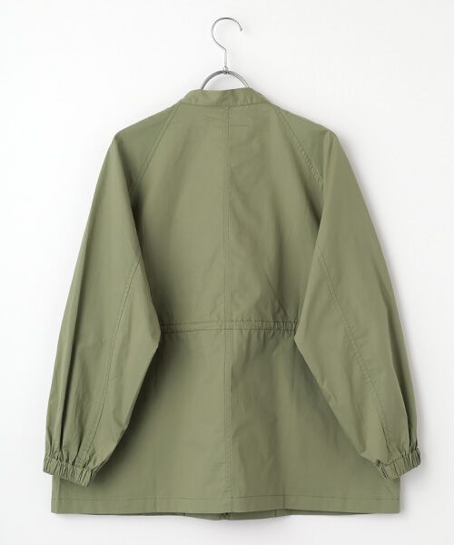 LOGEMENT DE CLAIRE / ロジュモンドクレール ブルゾン | 【コットンピーチギャバスタンドZIPブルゾン】 | 詳細2