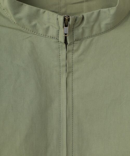 LOGEMENT DE CLAIRE / ロジュモンドクレール ブルゾン | 【コットンピーチギャバスタンドZIPブルゾン】 | 詳細6