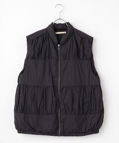 LOGEMENT DE CLAIRE / ロジュモンドクレール ダウンジャケット・ベスト | 【ティアードギャザーピュアダウンベスト】