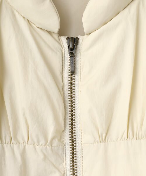 LOGEMENT DE CLAIRE / ロジュモンドクレール ダウンジャケット・ベスト | 【ティアードギャザーピュアダウンベスト】 | 詳細1