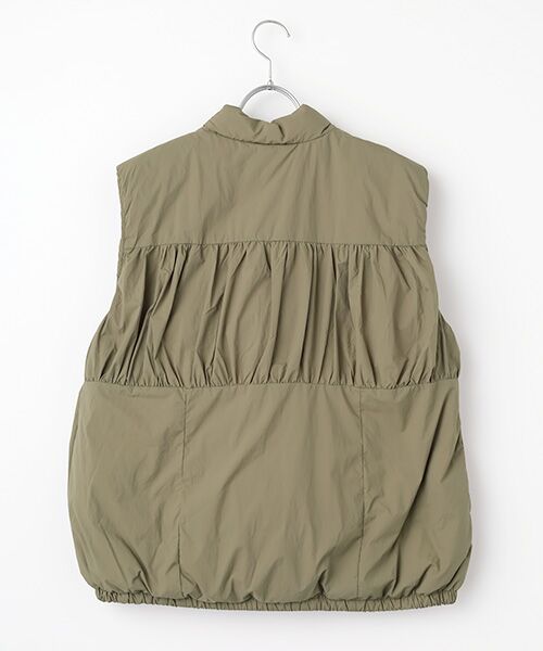 LOGEMENT DE CLAIRE / ロジュモンドクレール ダウンジャケット・ベスト | 【ティアードギャザーピュアダウンベスト】 | 詳細2