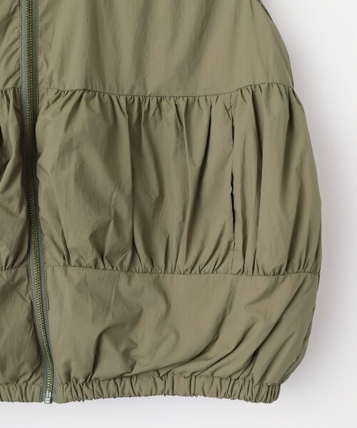 LOGEMENT DE CLAIRE / ロジュモンドクレール ダウンジャケット・ベスト | 【ティアードギャザーピュアダウンベスト】 | 詳細4