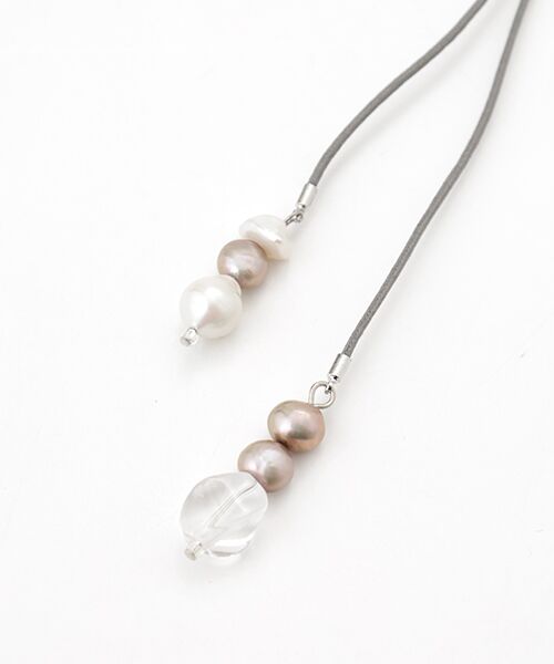 LOGEMENT DE CLAIRE / ロジュモンドクレール ネックレス・ペンダント・チョーカー | 【じゃらじゃらY字ネックレス】 | 詳細1