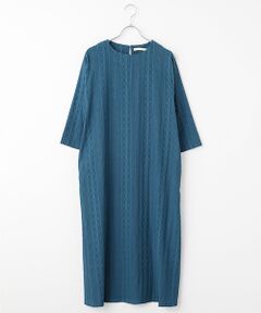 LOGEMENT DE CLAIRE / ロジュモンドクレール ロング・マキシ丈ワンピース | 【カットジャガードロングワンピース】