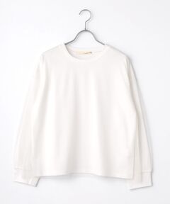 LOGEMENT DE CLAIRE / ロジュモンドクレール カットソー | 【コットン天竺×ソフトチュールカットプル】