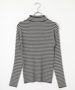 LOGEMENT DE CLAIRE / ロジュモンドクレール カットソー | 【ワイドリブボトルネックプルオーバー】