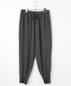 LOGEMENT DE CLAIRE / ロジュモンドクレール その他パンツ | 【LOURMARIN】裾タックテーパードパンツ