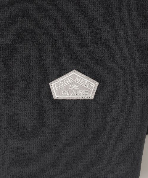 LOGEMENT DE CLAIRE / ロジュモンドクレール カットソー | ボトルネックニットプルオーバー | 詳細1