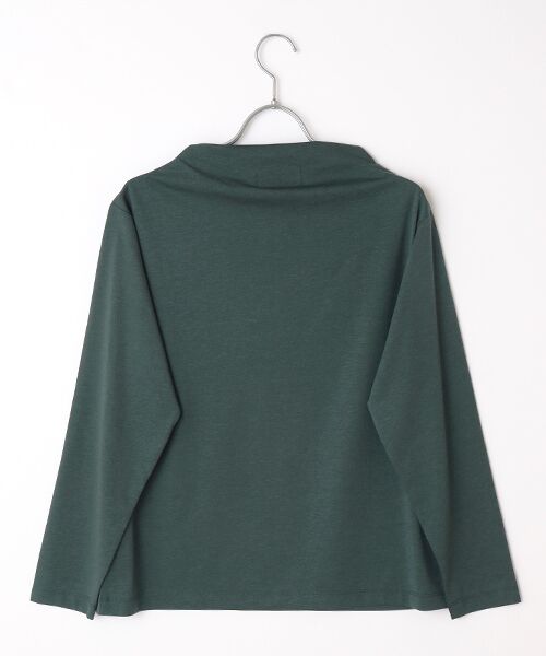 LOGEMENT DE CLAIRE / ロジュモンドクレール カットソー | ボトルネックカットプルオーバー | 詳細2