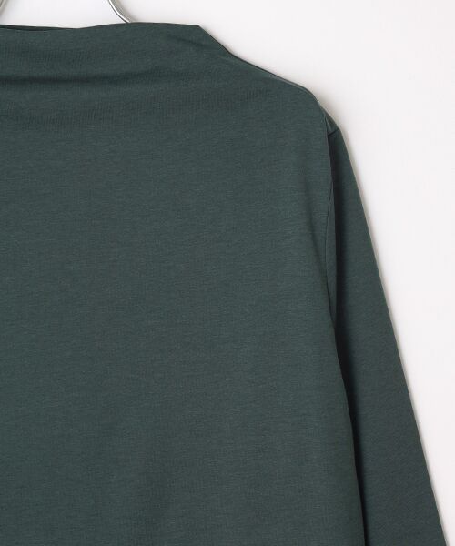 LOGEMENT DE CLAIRE / ロジュモンドクレール カットソー | ボトルネックカットプルオーバー | 詳細3