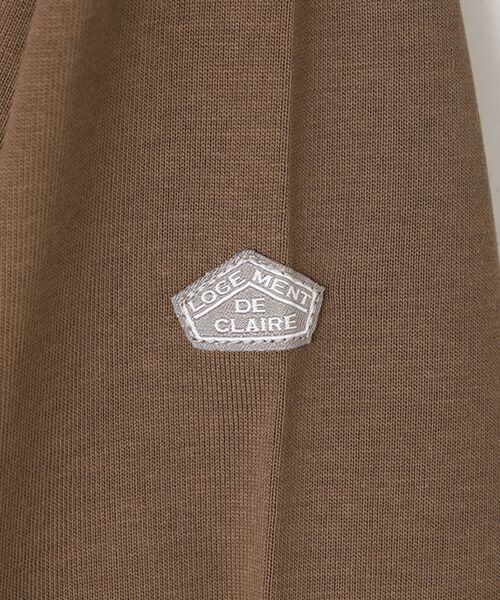 LOGEMENT DE CLAIRE / ロジュモンドクレール Tシャツ | 定番ラウンドヘムロングTシャツ | 詳細4
