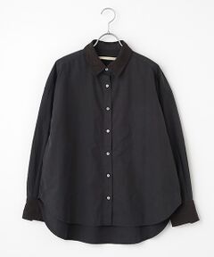 LOGEMENT DE CLAIRE / ロジュモンドクレール シャツ・ブラウス | 【コットンテンセルブロードレース衿シャツ】