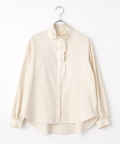 LOGEMENT DE CLAIRE / ロジュモンドクレール シャツ・ブラウス | 【無地＆ストライプアソートフリルシャツ】