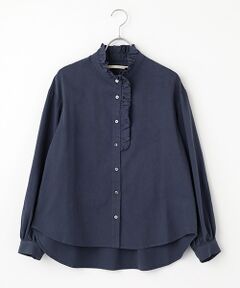 LOGEMENT DE CLAIRE / ロジュモンドクレール シャツ・ブラウス | 【無地＆ストライプアソートフリルシャツ】