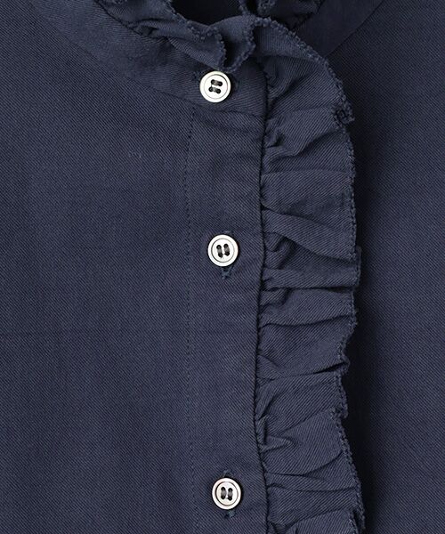 LOGEMENT DE CLAIRE / ロジュモンドクレール シャツ・ブラウス | 【無地＆ストライプアソートフリルシャツ】 | 詳細2