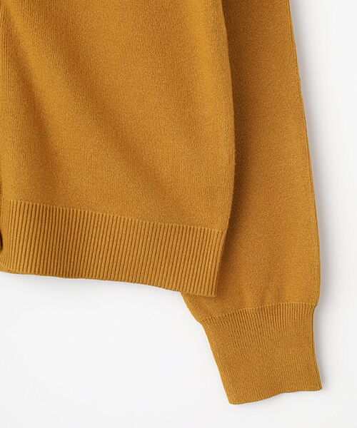 LOGEMENT DE CLAIRE / ロジュモンドクレール カーディガン・ボレロ | 【総針編みVネックカーディガン】 | 詳細4