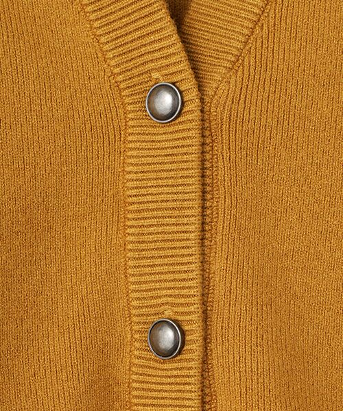 LOGEMENT DE CLAIRE / ロジュモンドクレール カーディガン・ボレロ | 【総針編みVネックカーディガン】 | 詳細5