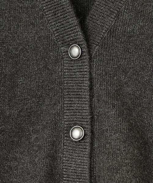 LOGEMENT DE CLAIRE / ロジュモンドクレール カーディガン・ボレロ | 【総針編みVネックカーディガン】 | 詳細6