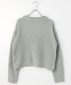 LOGEMENT DE CLAIRE / ロジュモンドクレール ニット・セーター | 【モール糸ボトルネックニットプルオーバー】