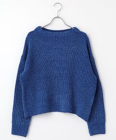 LOGEMENT DE CLAIRE / ロジュモンドクレール ニット・セーター | 【モール糸ボトルネックニットプルオーバー】