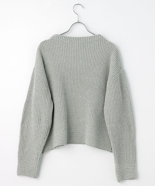 LOGEMENT DE CLAIRE / ロジュモンドクレール ニット・セーター | 【モール糸ボトルネックニットプルオーバー】 | 詳細2