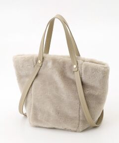 LOGEMENT DE CLAIRE / ロジュモンドクレール トートバッグ | 【エコファー2wayバッグ】