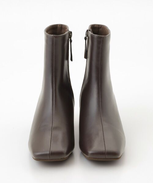 LOGEMENT DE CLAIRE / ロジュモンドクレール ブーツ（ショート丈） | 【スクエアートゥショートブーツ】 | 詳細1