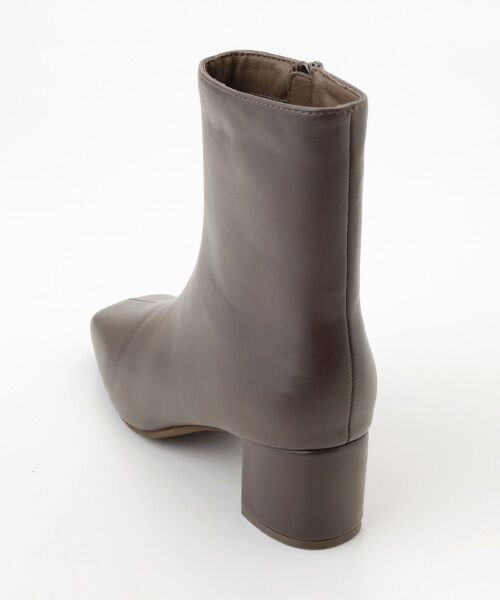 LOGEMENT DE CLAIRE / ロジュモンドクレール ブーツ（ショート丈） | 【スクエアートゥショートブーツ】 | 詳細4