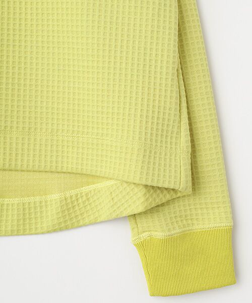 LOGEMENT DE CLAIRE / ロジュモンドクレール カットソー | 【ワッフルクロプドクルーネックカットプルオーバー】 | 詳細4
