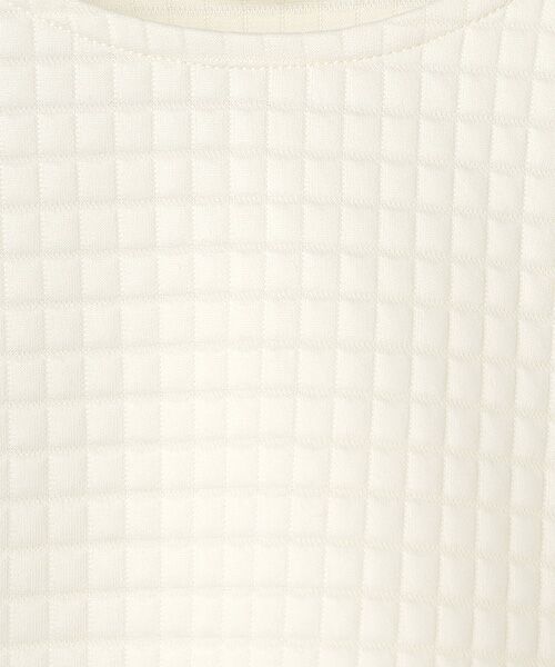 LOGEMENT DE CLAIRE / ロジュモンドクレール カットソー | 【スクエアキルトプルオーバー】 | 詳細1