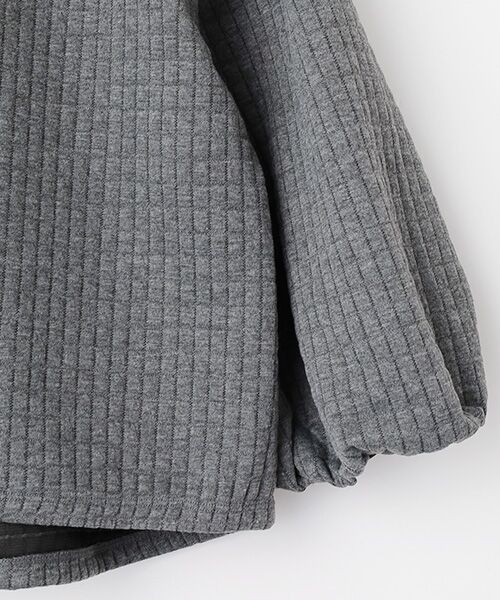 LOGEMENT DE CLAIRE / ロジュモンドクレール カットソー | 【スクエアキルトプルオーバー】 | 詳細4