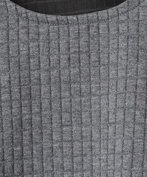 LOGEMENT DE CLAIRE / ロジュモンドクレール カットソー | 【スクエアキルトプルオーバー】 | 詳細6