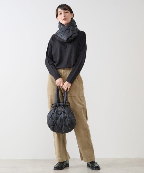 LOGEMENT DE CLAIRE / ロジュモンドクレール トートバッグ | 《別注》【TAION/タイオン】ドットプリント2wayトートバッグ | 詳細1