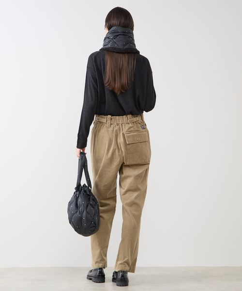 LOGEMENT DE CLAIRE / ロジュモンドクレール マフラー・ショール・スヌード・ストール | 《別注》【TAION/タイオン】ドットプリントリバーシブルマフラー | 詳細2