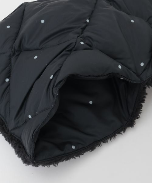 LOGEMENT DE CLAIRE / ロジュモンドクレール マフラー・ショール・スヌード・ストール | 《別注》【TAION/タイオン】ドットプリントリバーシブルマフラー | 詳細5