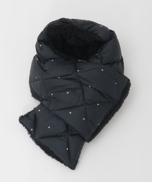 LOGEMENT DE CLAIRE / ロジュモンドクレール マフラー・ショール・スヌード・ストール | 《別注》【TAION/タイオン】ドットプリントリバーシブルマフラー | 詳細7