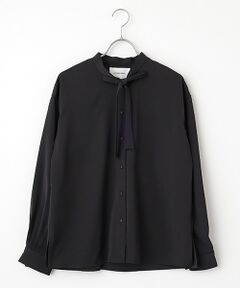 【LOURMARIN】ボウタイブラウス