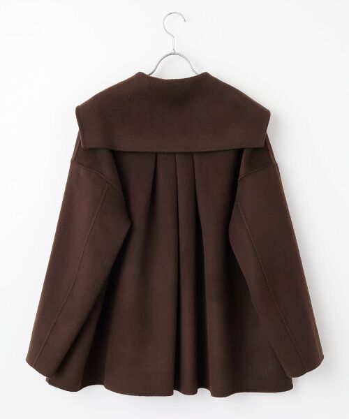 LOGEMENT DE CLAIRE / ロジュモンドクレール その他アウター | 【LOURMARIN】セーラーカラーミドルコート | 詳細1