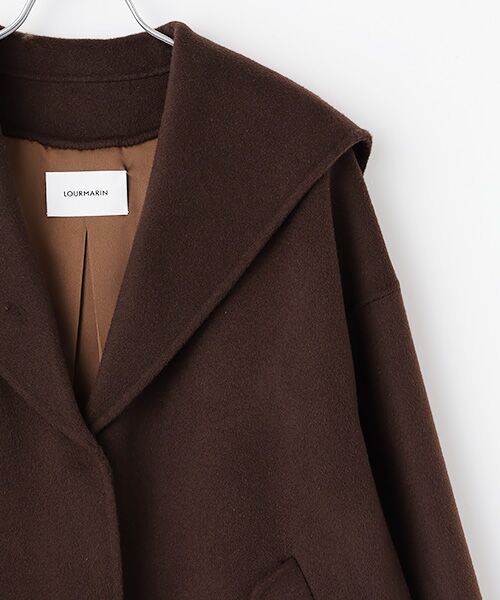 LOGEMENT DE CLAIRE / ロジュモンドクレール その他アウター | 【LOURMARIN】セーラーカラーミドルコート | 詳細2