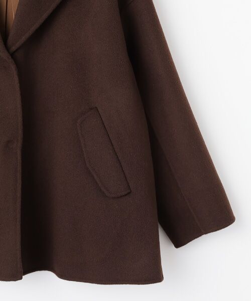 LOGEMENT DE CLAIRE / ロジュモンドクレール その他アウター | 【LOURMARIN】セーラーカラーミドルコート | 詳細3