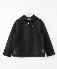 LOGEMENT DE CLAIRE / ロジュモンドクレール その他アウター | シースルージップアップパーカー